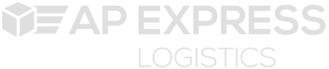 AP Express Logistics logo featuring a cube with wings beside the company name.
