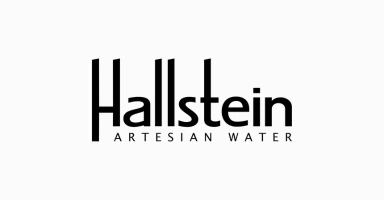 Hallstein water company logo