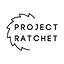 Project Ratchet white logo featuring stylized angular shapes on a black background.