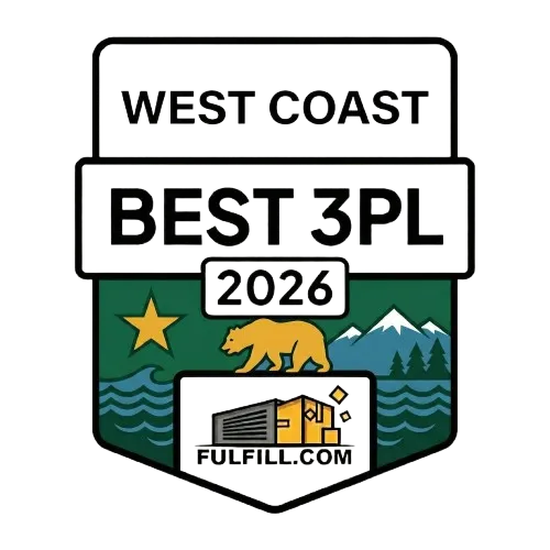 Georgia Best 3PL 2026 Award Badge by Fulfill.com