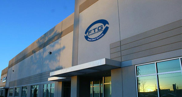 FTG International headquarters and warehouse, showcasing the modern exterior of the 3PL company's facility.