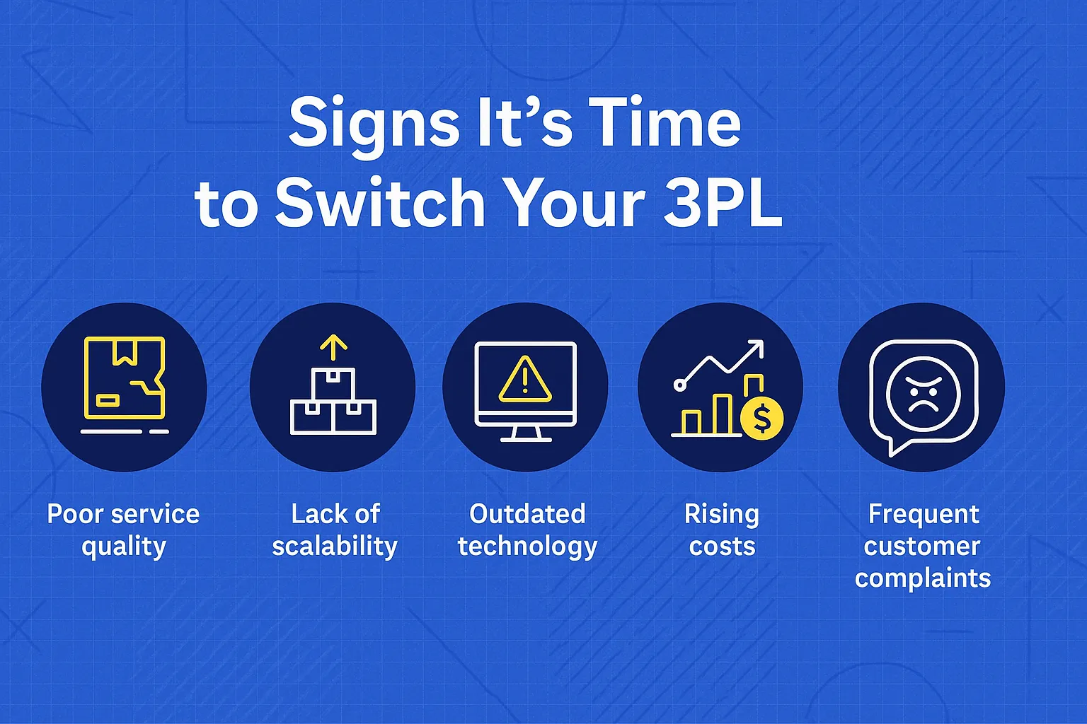 signs it's time to switch your 3PL