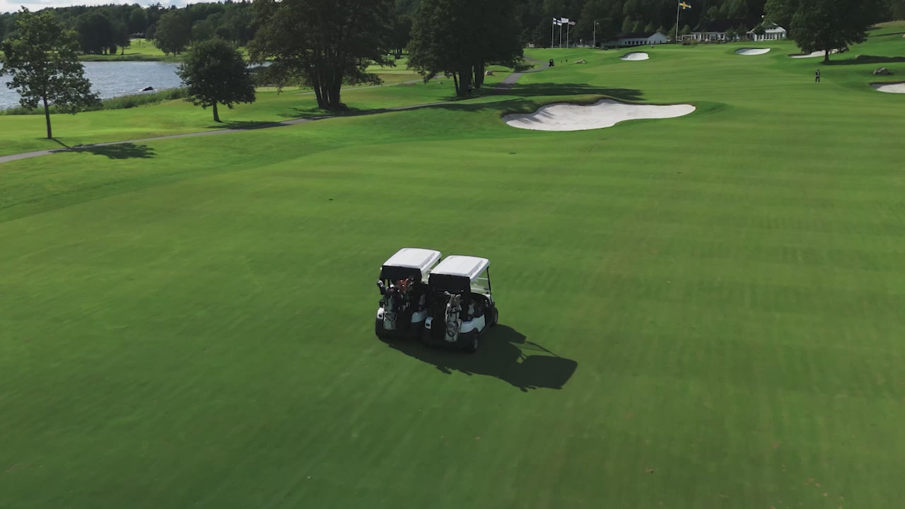 Takomo Golf's brand identity embodies a modern Nordic design philosophy with clean, minimalist aesthetics. The website features a sophisticated black and white color scheme with bold typography, including their distinctive tagline 'HONESTLY, A BETTER WAY TO GOLF.' Product imagery showcases sleek, precisely crafted golf clubs against clean backgrounds, emphasizing the premium quality and refined Nordic design elements. The layout utilizes plenty of white space and geometric icons representing their key value propositions: Nordic design, premium materials, unrivaled value, and secure payments. The overall visual presentation conveys professionalism, innovation, and premium quality while maintaining an approachable, contemporary feel that differentiates them from traditional golf equipment brands.