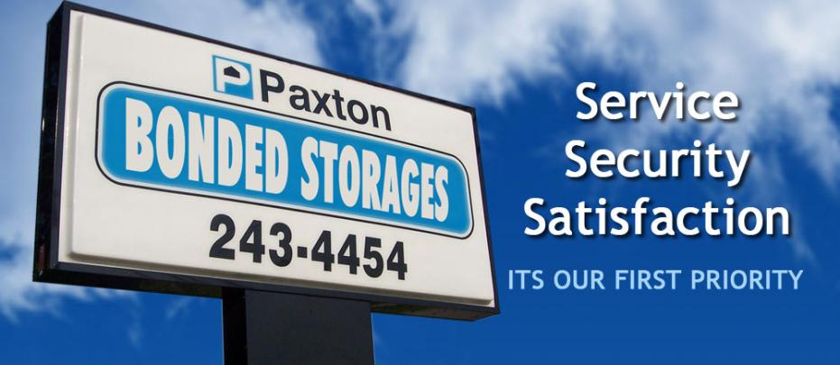 Paxton Bonded Storages