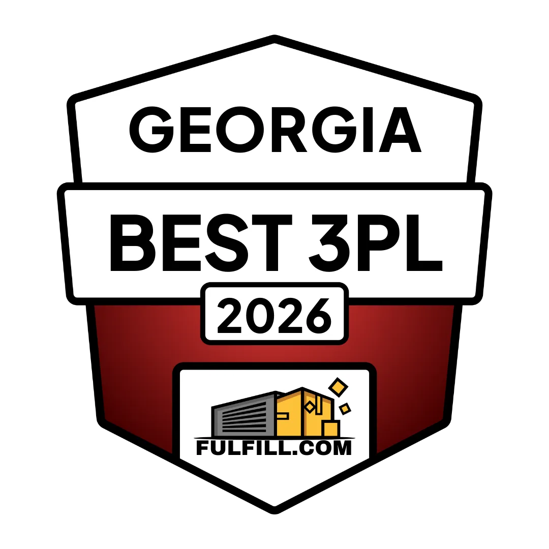 Fulfill.com Best 3PLs in Georgia 2026 Award Badge