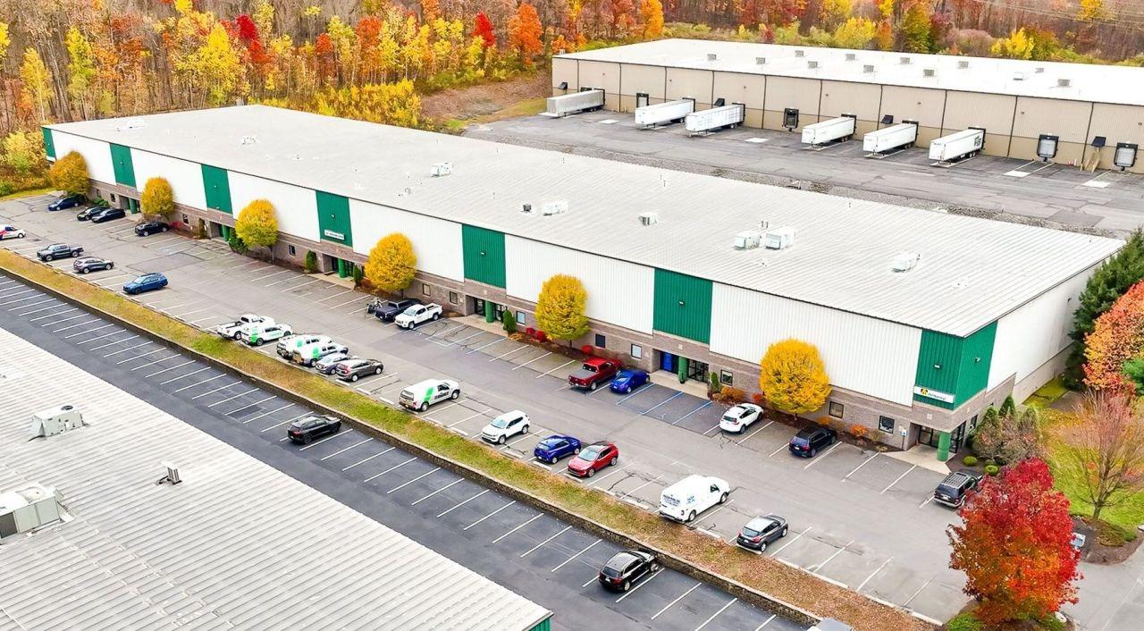Aerial view of a FulfillPlus fulfillment center